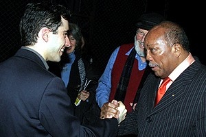 Quincy Jones at Jersey Boys - John Lloyd Young - Quincy Jones