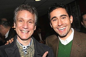 John Lloyd Young at Sardi's - John Lloyd Young - Rick Elice