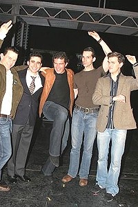 Stars Come Out for Jersey Boys -  Christian Hoff - John Lloyd Young - Antonio Banderas - J. Robert Spencer - Daniel Reichard (dancing)