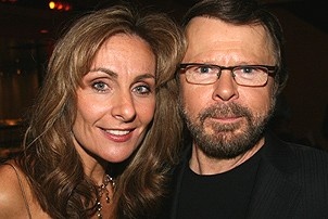 Photo Op - Mamma Mia! Fifth Anniversary - Judy McLane - Bjorn Ulvaeus
