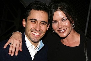 Catherine Zeta-Jones and Michael Douglas Visit Jersey Boys - Catherine Zeta-Jones - John Lloyd Young