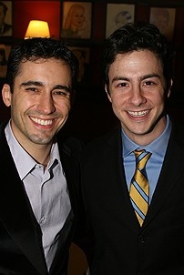 Photo Op - Des McAnuff at Sardis - John Lloyd Young - Christopher Kale Jones