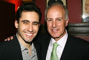 Photo Op - Jersey Boys does Actors' Fund benefit 2007 -  John Lloyd Young - Joseph Benincasa