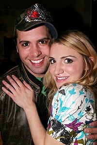 Photo op - Wicked 4th anniversary party - Brad Bass - Annaleigh Ashford