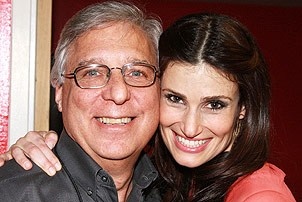 Idina Menzel at Virgin - Idina with Bert Goldstein