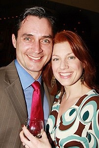 Next to Normal Opening - Jessica Phillips - husband Nicholas Rohlfing