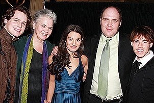 Lea Michele at Feinstein’s - Lea Michele - Jonatha Groff - Susan Hilferty - Glenn Fleshler - Blake Bashoff