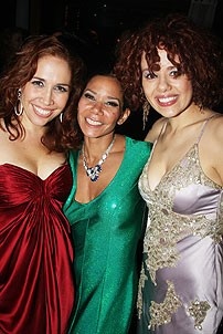 2008 Tony Awards After Parties - In the Heights - Andrea Burns - Janet Dacal - Daphne Rubin-Vega