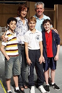 Billy Elliot cast meet and greet - David Alvarez - Haydn Gwynne - Kiril Kulish - Gregory Jbara - Trent Kowalik 