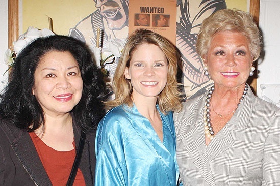 Mitzi Gaynor Visits South Pacific - Loretta Ables Sayre - Kelli O'Hara - Mitzi Gaynor