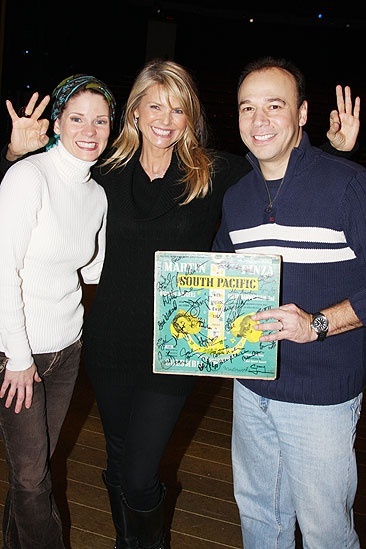 Christie Brinkley at South Pacific – Christie Brinkley – Kelli O’Hara – Danny Burstein