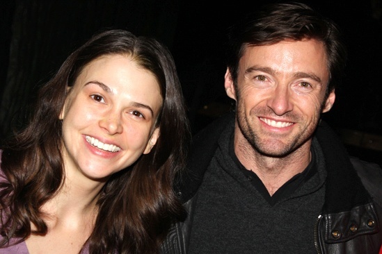 Steven Spielberg and Hugh Jackman Go Green at Shrek the Musical – Hugh Jackman – Sutton Foster