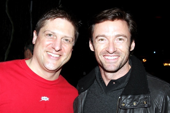 Steven Spielberg and Hugh Jackman Go Green at Shrek the Musical – Hugh Jackman – Christopher Sieber