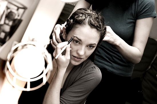 Laura Osnes in South Pacific – makeup