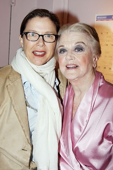 Annette Bening Visits Blithe Spirit – Annette Bening – Angela Lansbury