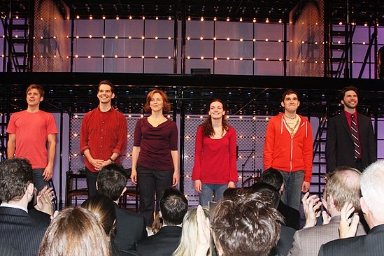 Next to Normal Opening Night – Aaron Tveit – J. Robert Spencer – Alice Ripley – Jennifer Damiano – Adam Chanler-Berat – Louis Hobson