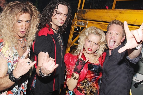 Random celebs at ROA – James Carpinello – Constantine Maroulis – Amy Spanger – Neil Patrick Harris