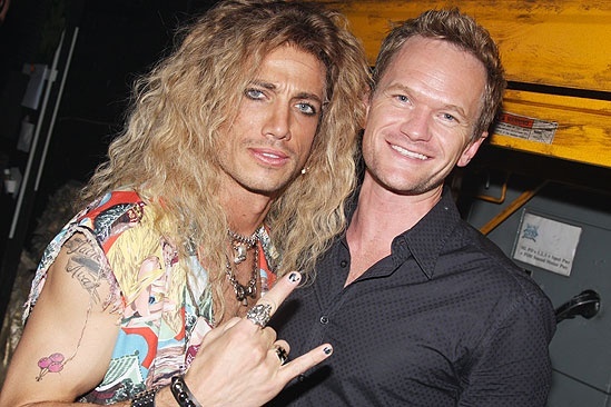 Random celebs at ROA – James Carpinello – Neil Patrick Harris