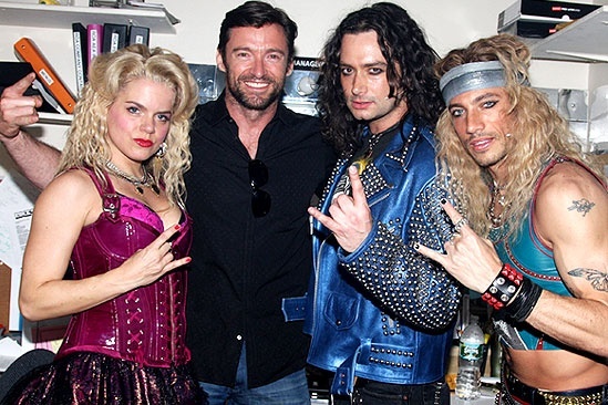 Hugh Jackman at ROA – Amy Spanger – Hugh Jackman – Constantine Maroulis – James Carpinello