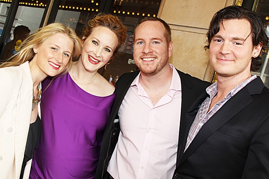 Peter and the Starcatcher Opening Night – Mamie Gummer – Katie Finneran – Darren Goldstein – Benjamin Walker 