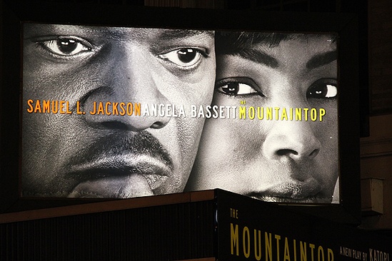 Mountaintop opens - sign