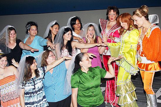 Mamma Mia 15th Longest Running Show - Gina Ferrall - Carolee Carmello - Judy McLane
