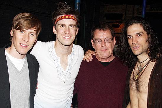 Hair Celebs - Dustin Lance Black - Gavin Creel - Cleve Jones - Will Swenson