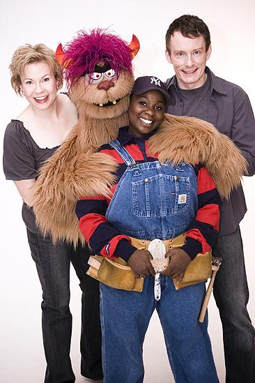 Avenue Q Final Cast Photo Shoot - Jennifer Barnhart - Danielle K. Thomas - Christian Anderson