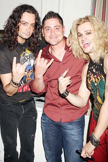 Mets and Yankees at Rock of Ages - Constantine Maroulis - Jeremy Woodard - Francisco Cervelli