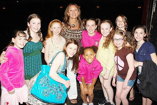 Vanessa Williams at Billy Elliot - ballet girls - Vanessa Williams