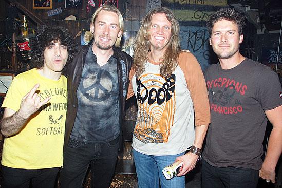 Nickelback at Rock of Ages - Jon Weber - Joel Hoekstra - Chad Kroeger - Ryan Peake 
