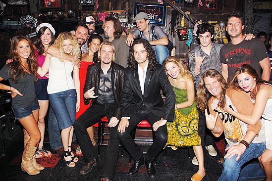 Nickelback at Rock of Ages - cast - nickelback