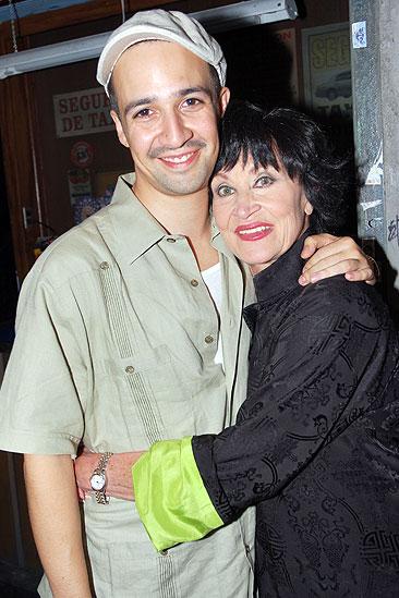 Chita Rivera at In the Heights - Lin-Manuel Miranda - Chita Rivera