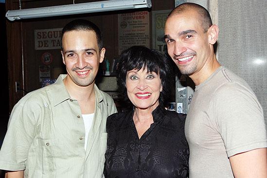 Chita Rivera at In the Heights - Lin-Manuel Miranda - Chita Rivera - Javier Munoz