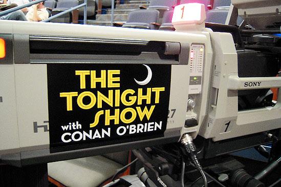 Hair in LA - tonight show camera