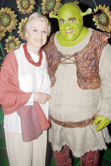 Angela Lansbury at Shrek - Angela Lansbury - Brian d'Arcy James