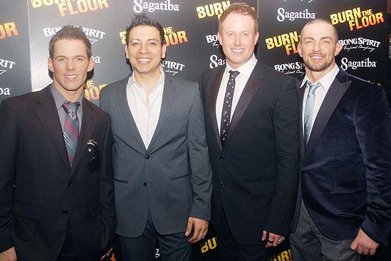 Burn the Floor Opening - Patrick Helm - Ricky Rojas - Jason Gilkison - Robin Windsor