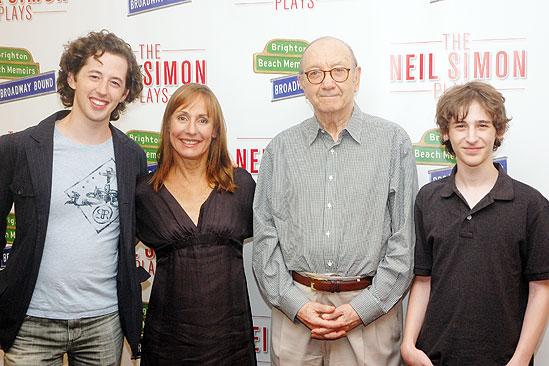 Neil Simon Plays Meet and Greet - Laurie Metcalf - Neil Simon - Eugene Jerome - Josh Grisetti - Noah Robbins