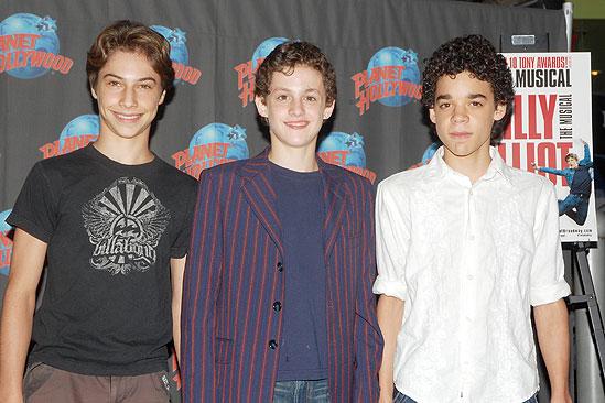 Billy Elliot at Planet Hollywood - Kiril Kulis - Trent Kowalik - David Alvarez - announcer