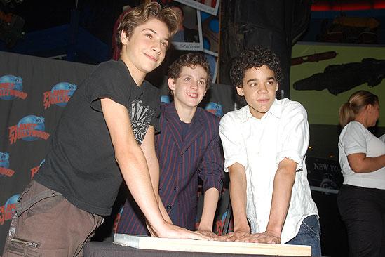 Billy Elliot at Planet Hollywood - Kiril Kulish - Trent Kowalik - David Alvarez (hand prints)