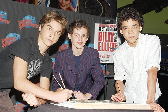 Billy Elliot at Planet Hollywood - Kiril Kulish - Trent Kowalik - David Alvarez (signing)