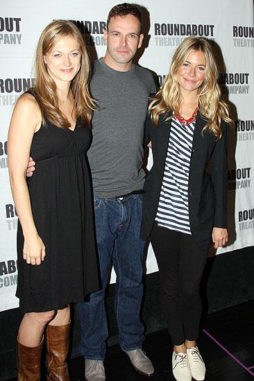 After Miss Julie Meet and Greet - Marin Ireland - Jonny Lee Miller - Sienna Miller