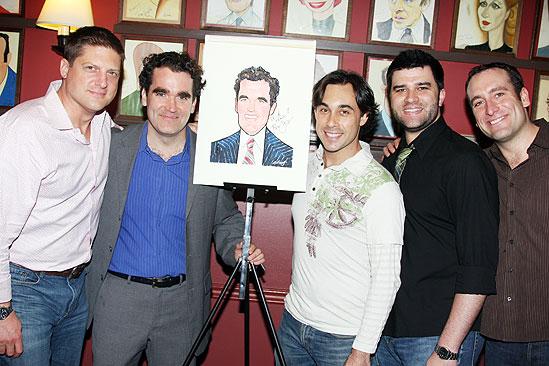 Brian d’Arcy James at Sardi’s – Christopher Sieber - Brian d’Arcy James – Ryan Duncan - Ben Crawford - Chris Hoch