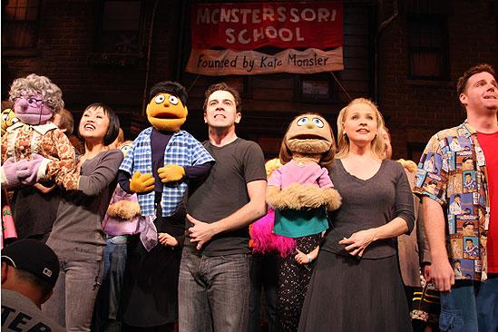 Avenue Q Final Broadway – curtain call – full cast 
