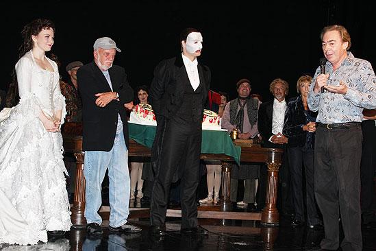 Phantom 9000 performance – Jennifer Hope Wills – Harold Prince – John Cudia – Andrew Lloyd Webber