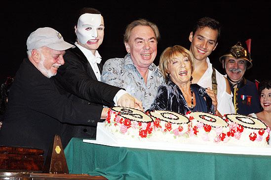 Phantom 9000 performance – Harold Prince – John Cudia – Andrew Lloyd Webber – Gillian Lynne – Ryan Silverman