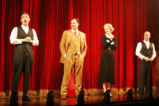 39 Steps Hitchcock lookalike contest – Arnie Burton – Sean Mahon – Jill Paice – Jeffrey Kuhn