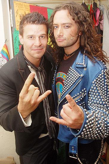 David Boreanaz at Rock of Ages – David Boreanaz – Constantine Maroulis