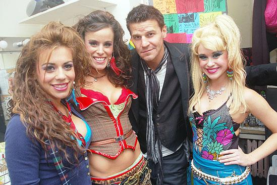 David Boreanaz at Rock of Ages – David Boreanaz – Angel Reed – Katherine Tokarz – Becca Tobin