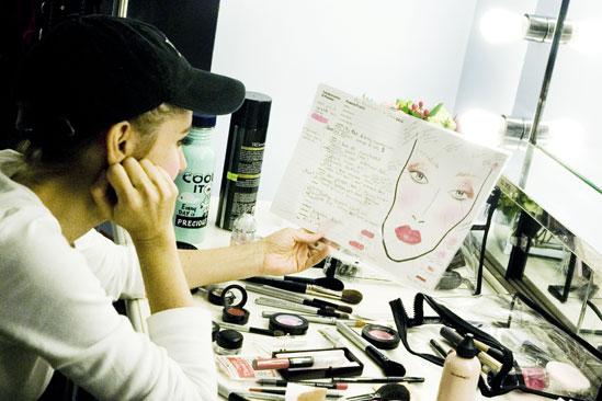 Kerry Butler first performance in Rock of Ages – Kerry Butler (makeup guide)